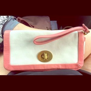 *Authentic* 1941 Turn Lock Coach 3 pocket wristlet